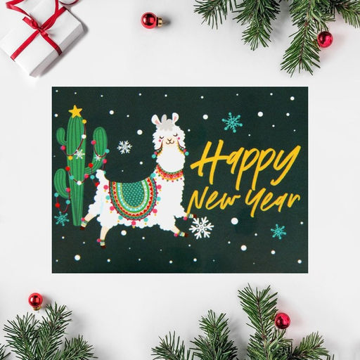 Набор открыток-комплиментов «Новогодние» в наборе 26 шт., 8×6 см