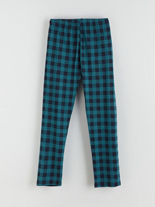 Standart Kal?p Ekose Erkek Pijama Alt