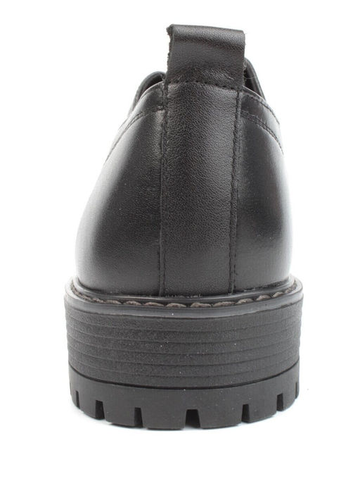 03-DYL76-D1 BLACK Полуботинки женские (натуральная кожа)