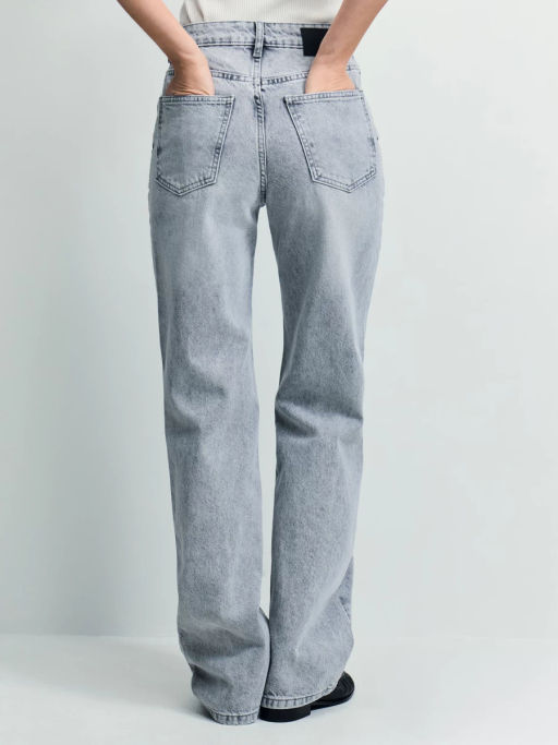 Джинсы straight с высокой посадкой / Zarina  фото 5