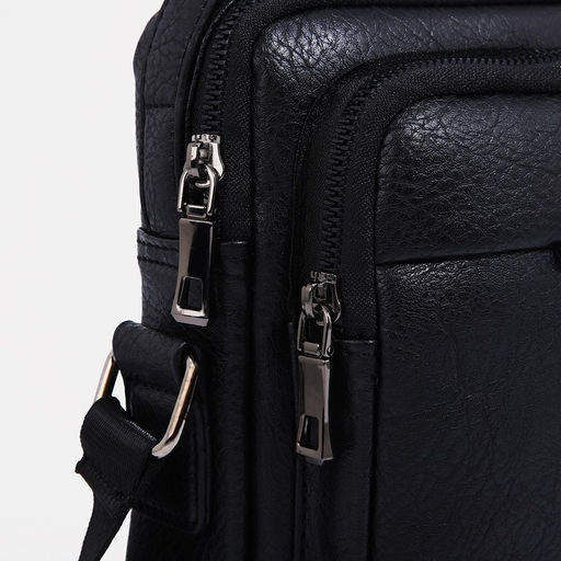 Сумка мужская, цвет черный - Simaland фото 5