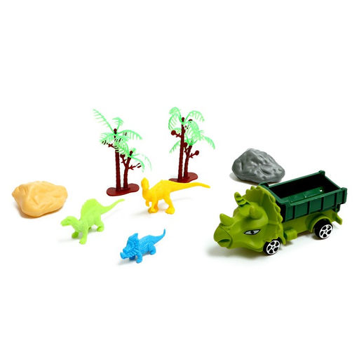 Грузовик Парк животных, инерция, игровой набор, МИКС - Simaland фото 9