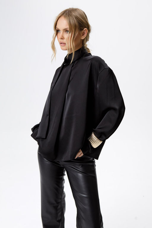 Блуза Pirs 6298 чёрный фото 3