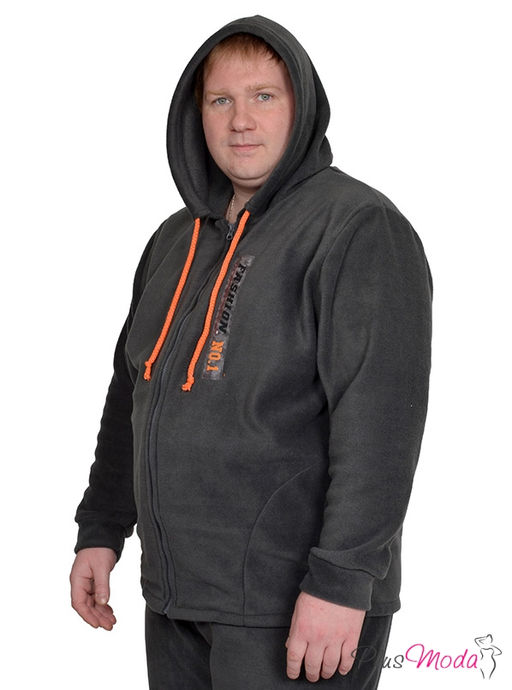 Толстовка Модель №800 размеры 44-84 - Plusmoda фото 2