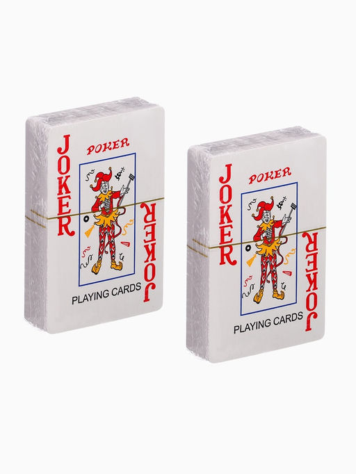 Цена за 2 шт. Карты игральные 54 шт. Royal, размер 5.6×8.6 см, набор 2 колоды