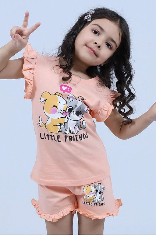 Костюм хлопковый для девочки Bonito