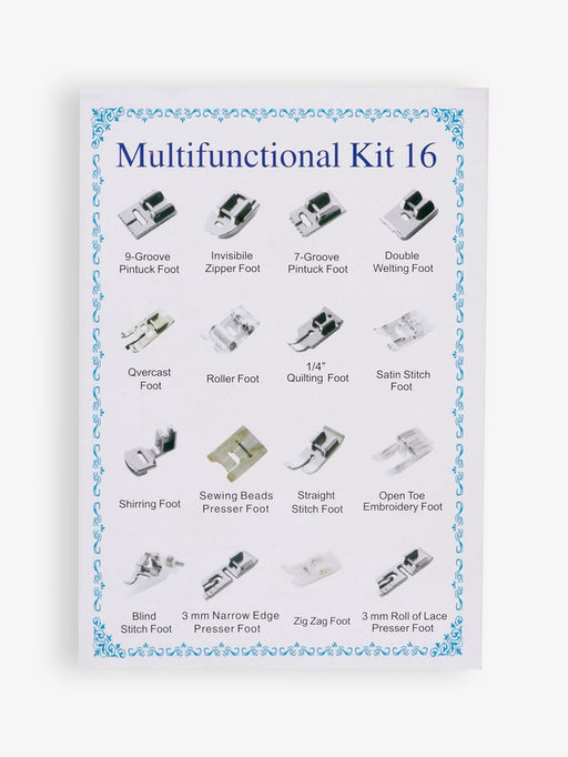 Набор лапок для швейной машины, 16 шт.