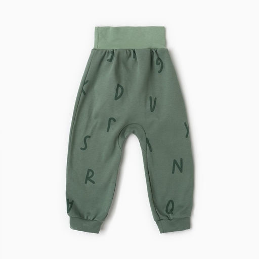 Ползунки-штанишки Крошка Я NY, рост 74-80 см, хаки  фото 4