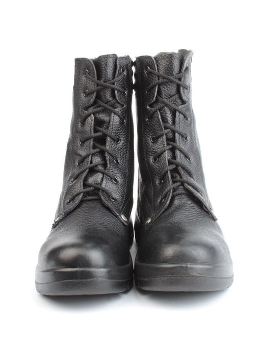 05-9005 BLACK Ботинки зимние мужские (натуральная кожа, искусственный мех) - Фабричный китай фото 7