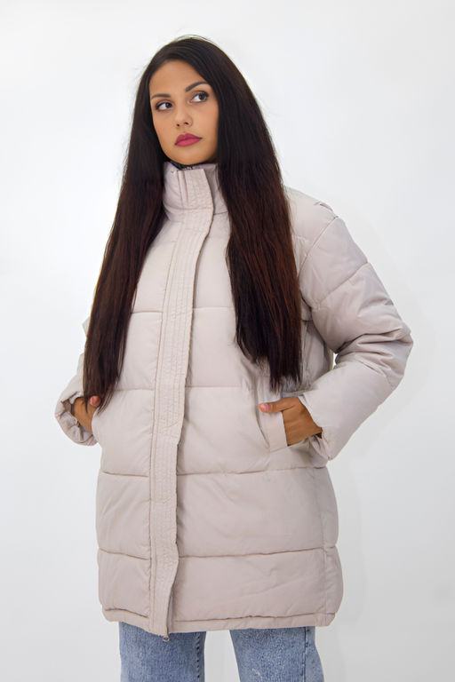 Удлиненная женская куртка осень-весна Лайт арт.151