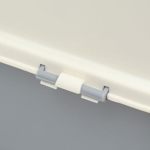 Туалет закрытый с откидным верхом 36 х 51 х 34 см, серый