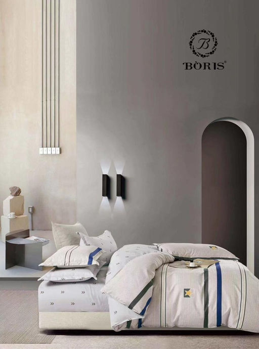 КПБ Boris Dense на резинке по кругу BORDR198 Семейный