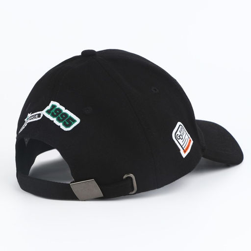 Кепка мужская Team Work, чёрная, р-р 56