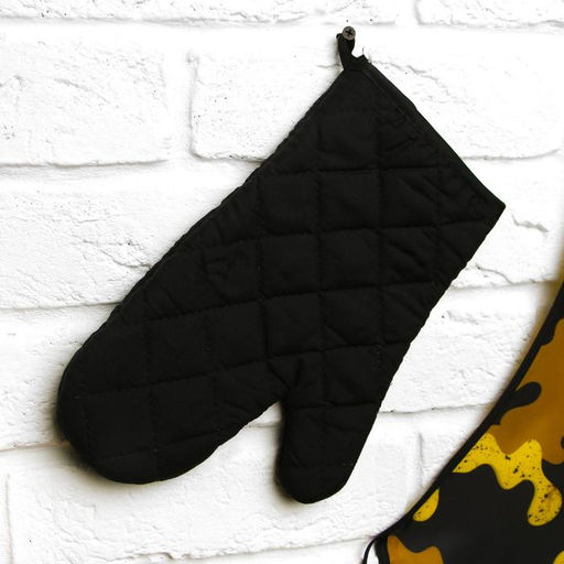 Большой кухонный набор Мужик готовит лучше (фартук, лопатка, отбивалка и прихватка) - Beauty fox фото 2