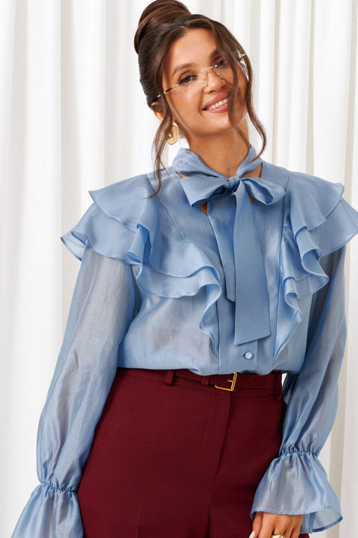 Костюм Beautiful Free 6441 марсала+голубой