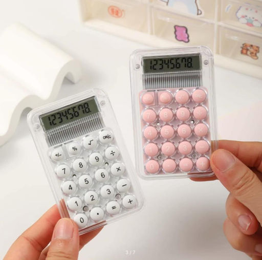 Мини-калькулятор с удобной клавиатурой, экран 8символов - Buro фото 2