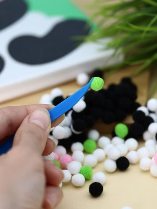 Картина из помпонов на подрамнике Draw Me! Cute sheep, (20 х 20 см)