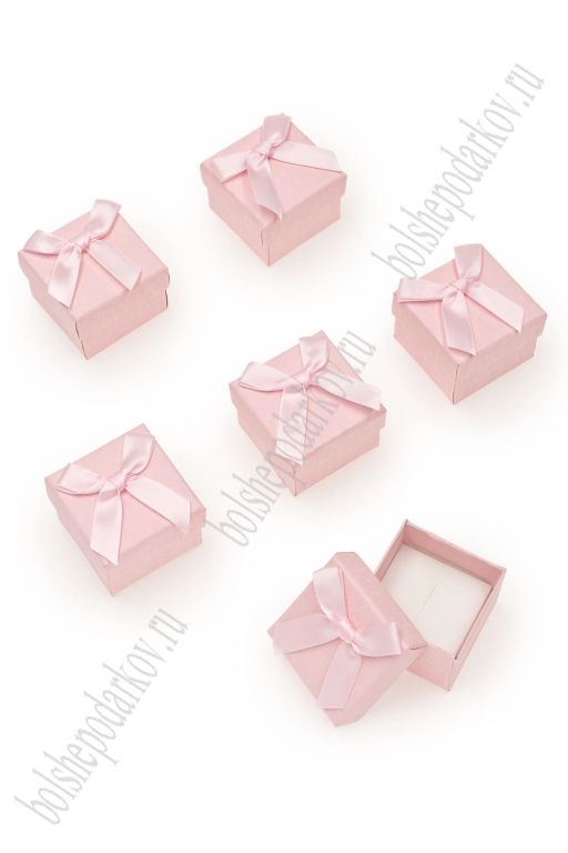Коробочки для украшений 5*5*3,5 см (6 шт) SF-7987, светло-розовый