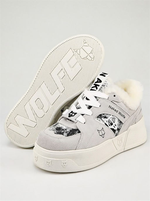 Кеды женские зимние теплые/ Ботинки зимние A9071-2M