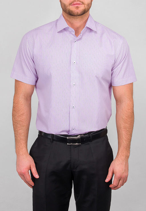 Сорочка мужская короткий рукав GREG 631/109/6437/Z/1  фото 8