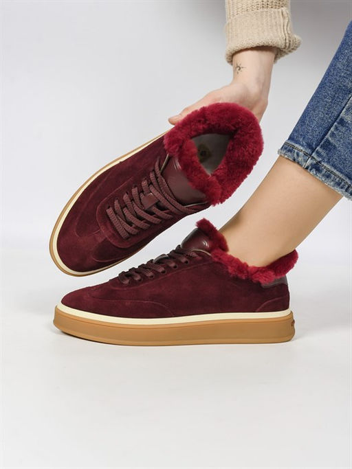 Кеды женские зимние теплые/ Ботинки зимние A506-6M - Piniolo фото 2