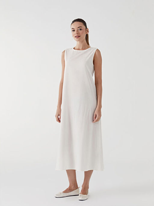 Bisiklet Yaka Kad?n Elbise