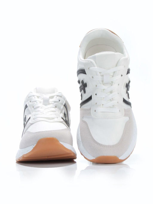 05-6026-15 WHITE/GRAY Кроссовки женские (искусственные материалы) - No name фото 13