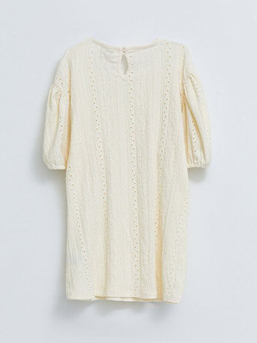 Bisiklet Yaka Fisto Detayl? K?sa Kollu K?z ?ocuk Bluz - Waikiki фото 2