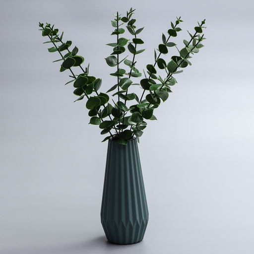 Цена за 12 шт. Декоративная ветка «Эвкалипт», 39×4.5×4.5 см