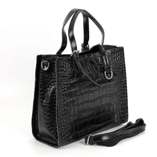 Женская кожаная сумка 8800 Блек - Cidirro фото 3