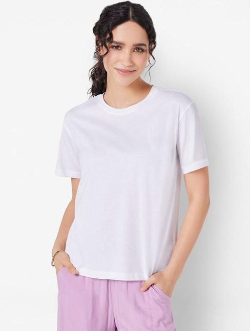 Женская хлопковая футболка ESMARA  фото 7