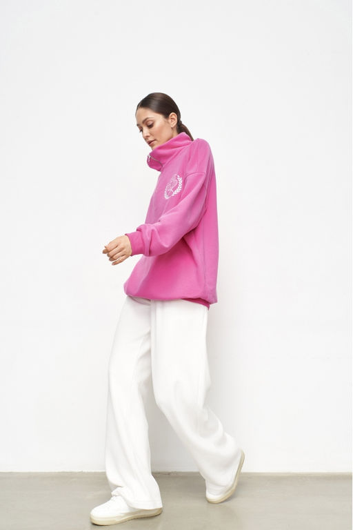 Свитшот с молнией Pink SPORT - Erist store фото 3