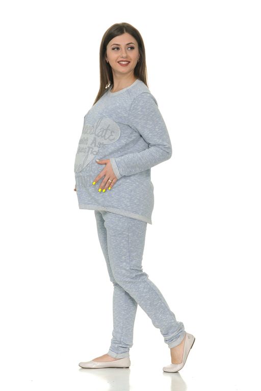 Костюм Шуня голубой - Марлен фото 4