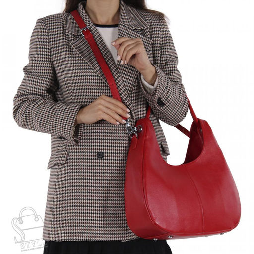 Сумка женская кожаная 6087Q red Polina&Eiterou в Новосибирске  фото 2
