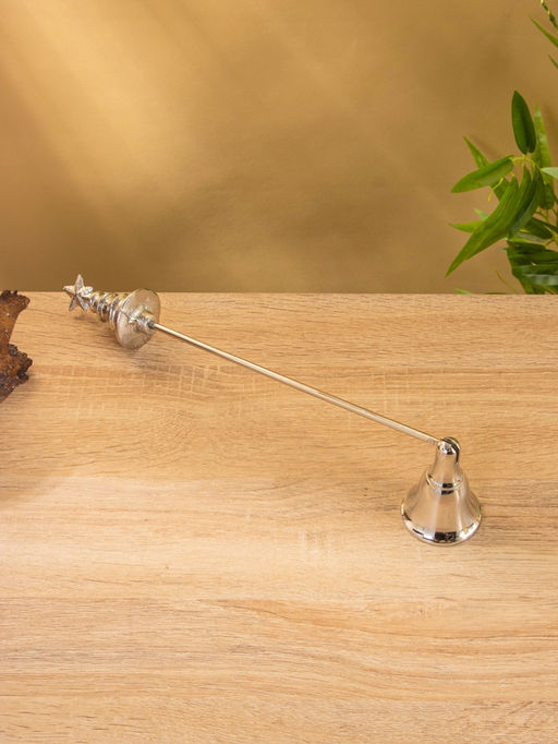 Гаситель для свечей Ёлочка со звездой, 33.5?5?8 см, алюминий