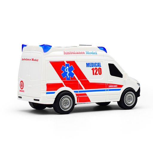 Машина "Скорая помощь" 1:20 (свет, звук) в коробке