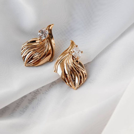 Серьги Арт. 3V-6094-Y - MyGemma фото 2