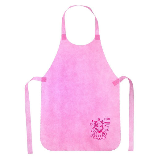 Цена за 3 шт. Фартук для творчества «Единорожка», розовый, 42×63 см