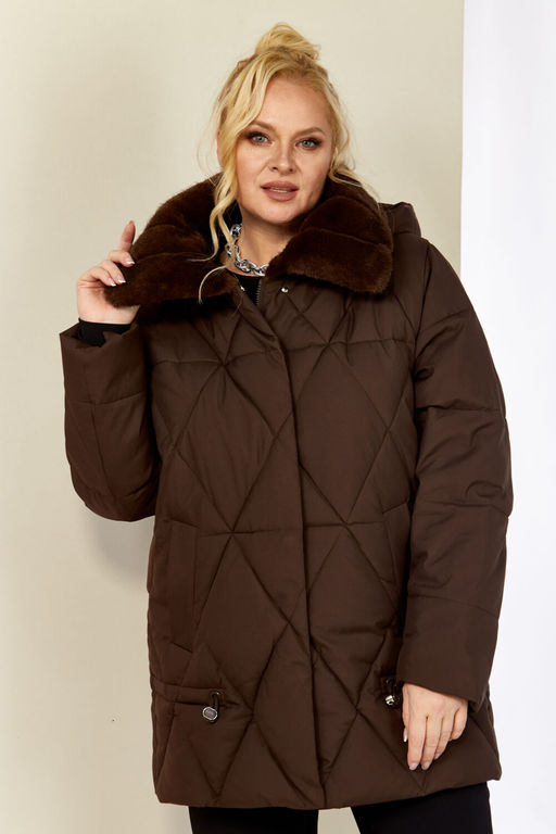 Куртка SHETTI 2207 шоколад