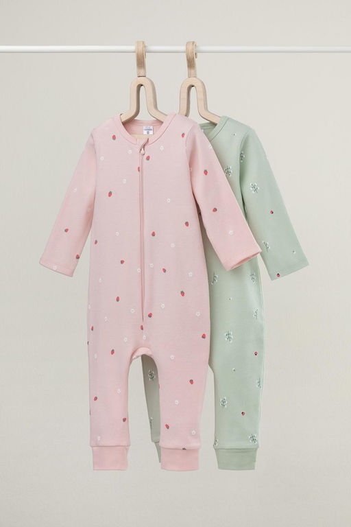 Crockid _ К 6522-2уп/клубничный мусс,ландыши набор комбинезон яс  фото 2