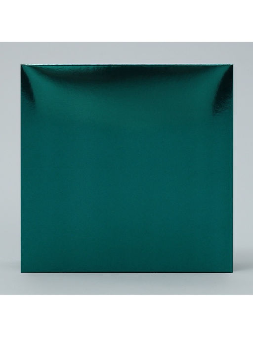 Цена за 5 шт. Коробка для конфет, кондитерская упаковка, 9 ячеек, «Изумрудная», 14.7×14.7×3.5 см