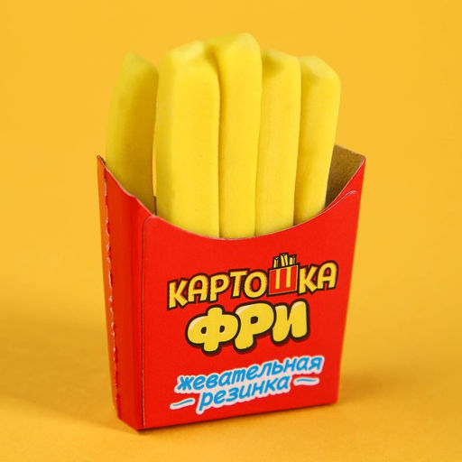 Жевательная резинка Будь моим в виде, картошки фри, 15 г. - Simaland фото 2