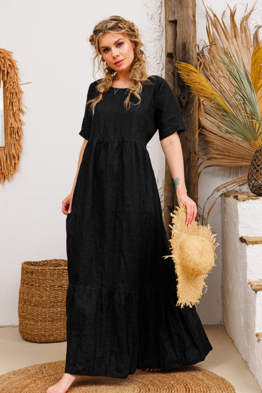 Платье AMORI 9735 черный  фото 4