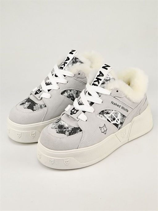 Кеды женские зимние теплые/ Ботинки зимние A9071-2M