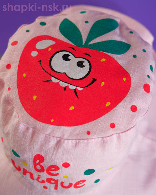 DC3-2027 Панама для девочки хлопок (52)