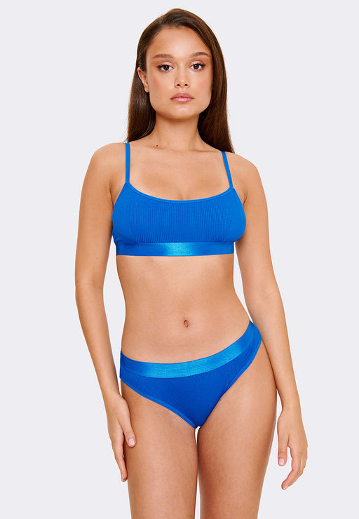 Бюстгальтер жен. Blumy синий - Sensera фото 22