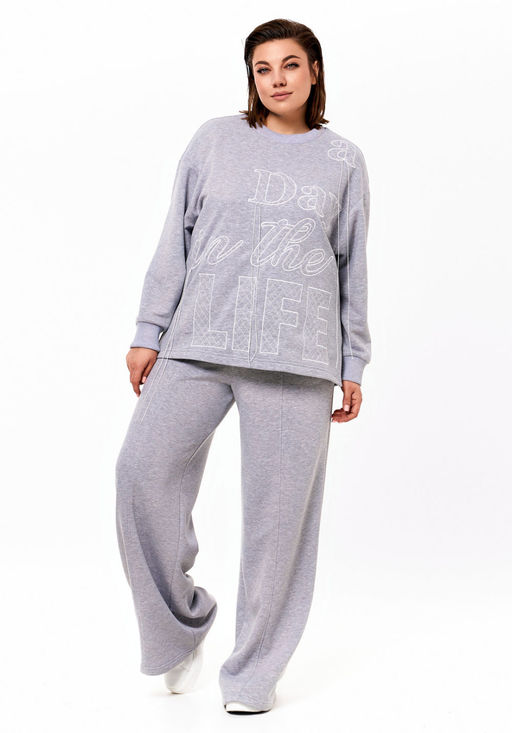 Костюм KaVari 8019.1 серый  фото 5