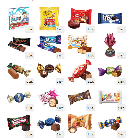 Сундук Снежные вихри 1000 г. дерево - Сладкий мир фото 2