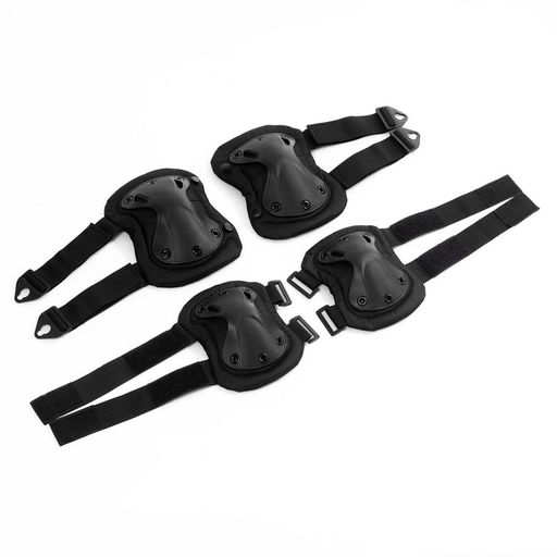 Набор наколенники 17 х 20 см и налокотники 14 х 17.5 см, черные - Simaland фото 6