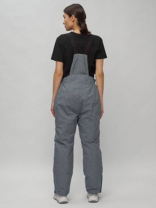 Горнолыжный костюм женский большого размера фиолетового цвета 02272-3F